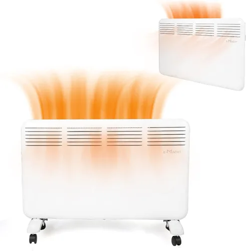 Vista 8 de Calentador súper eficiente para uso en interiores, calentadores silenciosos portátiles independientes de 1000 W con control digital LED ajustable