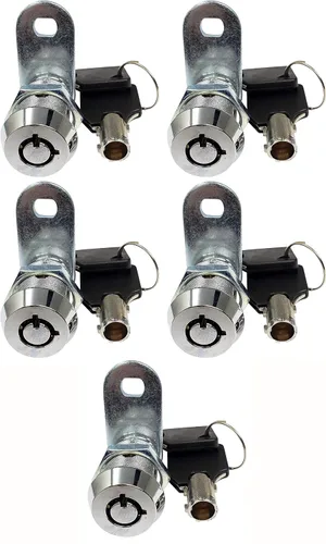 Vista 10 de Cerradura de leva tubular con llaves extraíbles.