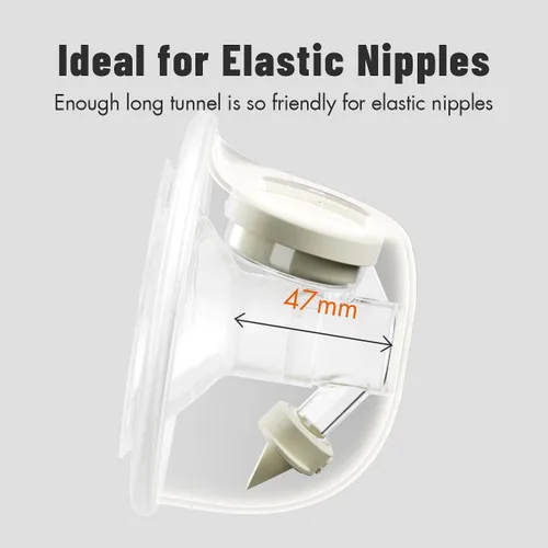 Vista 3 de Phanpy Extractor de Leche Portátil con Recolector de Leche, Nuevas Piezas de Copa, Accesorios de Reemplazo Originales para Extractor de Leche