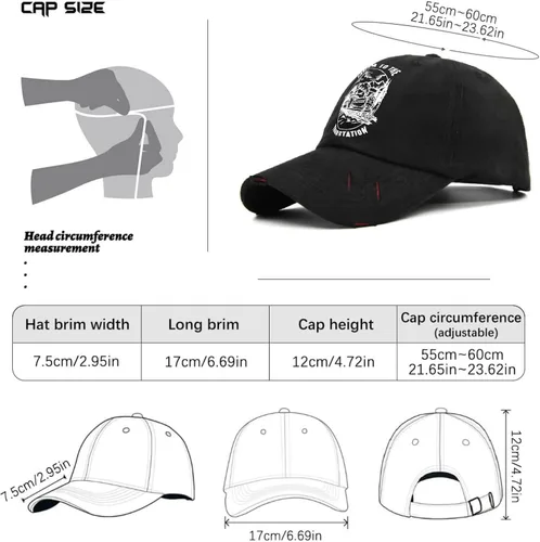 Vista 4 de devor Baseball Caps Take Him to The Train Station Dad Hats, Funny Hats for Women