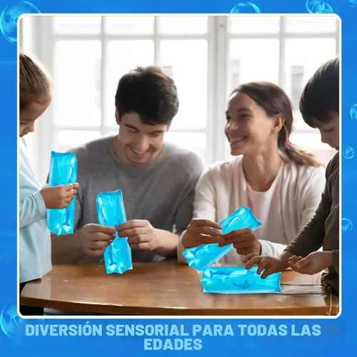 Vista 6 de Bedwina Juguete Serpenteante de Agua de Delfín - (Paquete de 2) Juguetes Sensoriales Fidget de Serpiente de Agua de 4.75 Pulgadas y Tubo de Agua