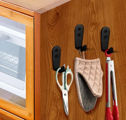 Vista 6 de CGBE Ganchos para colgar toallas de pared, resistentes para colgar toallas, no se oxidan, para colgar toallas, ganchos para toallas exteriores