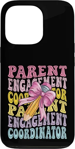 Vista 10 de iPhone XR Parent Engagement Coordinator Family Liaison Back to school Case