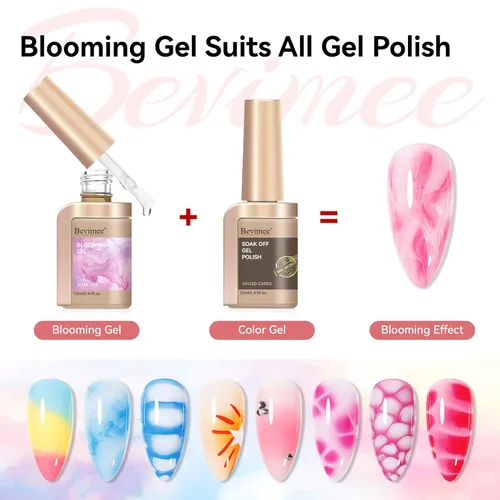 Vista 4 de Nail Blooming Gel - Esmalte de uñas en gel 1