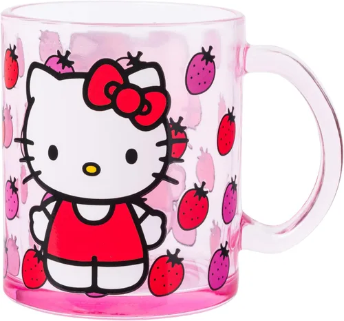 Vista 49 de Silver Buffalo Strawberry Shortcake Bake the World a Better Place - Taza ancha de cerámica con leche, 17 onzas
