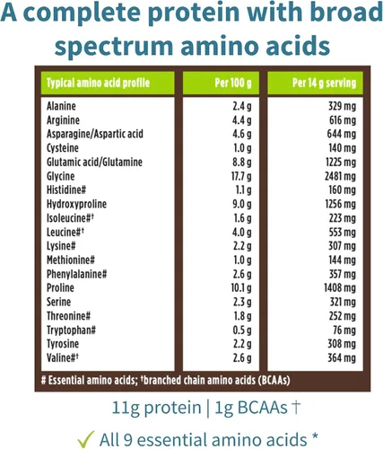 Vista 9 de Igennus Advanced - Péptido de colágeno vegano de vainilla en polvo, 35