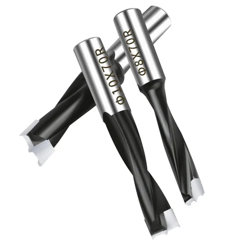 Vista 4 de Broca Forstner de carburo de 1/4 pulgada, broca Forstner con punta de carburo de 6 mm para madera dura, juego de sierras de perforación para madera