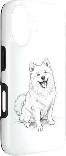 Vista 3 de Samoyed Dog Case for iPhone 17