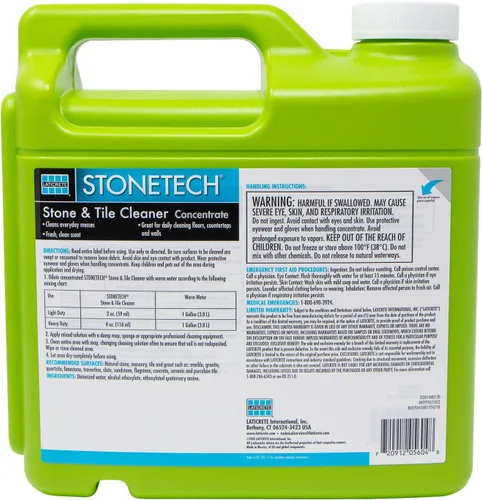 Vista 2 de STONETECH Limpiador de piedra y azulejos, botella de 1 galón (3.8L)