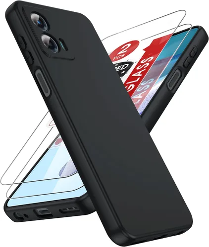 Vista 170 de LeYi Funda para Motorola Moto G Play 4G 2024: Funda para Moto G Play 4G 2024 con funda delgada y antiarañazos, silicona líquida a prueba de golpes