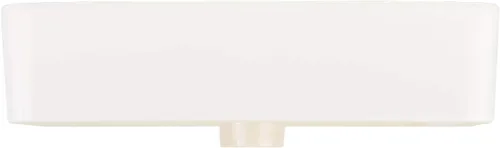 Vista 3 de Signature Hardware 447956 Hibiscus - Lavabo de baño de arcilla refractaria de 20 pulgadas