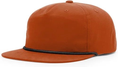 Vista 28 de Richardson 256 Umpqua 5 Panel UPF 50+ Gorras Snapback Premium con Clasificación Cuerda de moca oscuro / caqui