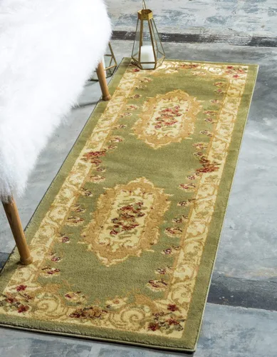 Vista 20 de Unique Loom Versailles Collection - Alfombra tradicional clásica con motivo floral, colección Versailles