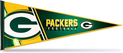 Vista 21 de Rico Industries NFL Football Primary 12" x 30" Felt Wall Décor Pennant - Great for Home/Bed Room/Man Cave Décor