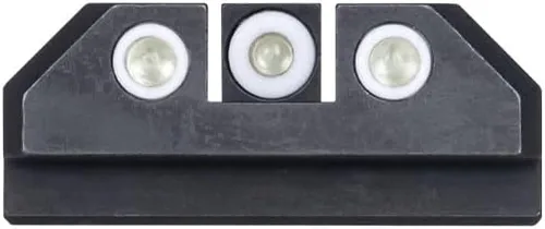 Vista 8 de Night Fision Tritium Night Sight Set for CZ USA P-10 C/F - Perfect Dot Front Sight with Added Daytime Ring - Front Ring Color Options - Various