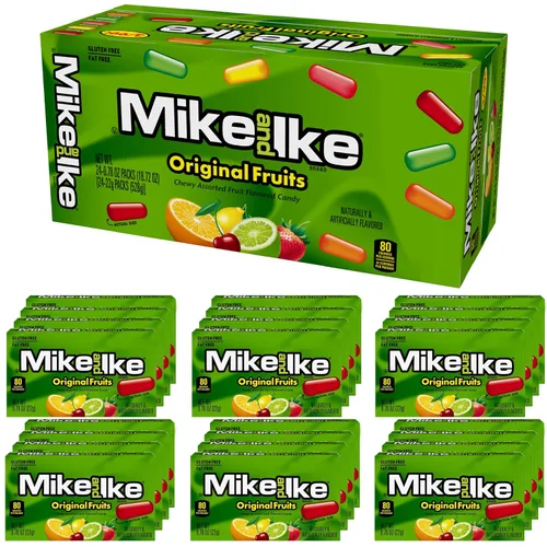 Vista 14 de Mike and Ike Berry Blast Candy, caja de 0.78 onzas (paquete de 24)