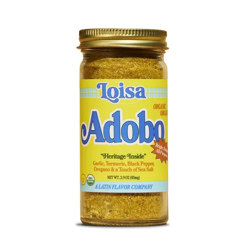 Vista 7 de Loisa Condimento Adobo sin sal, USDA orgánico, sin OMG, sin MSG, sin conservantes, sin colorantes artificiales, sin sabores artificiales, sabor