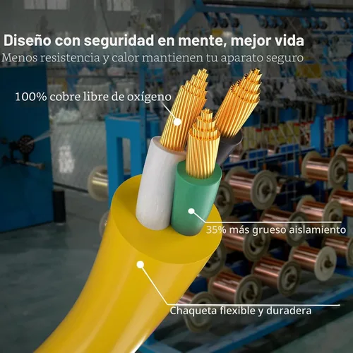 Vista 3 de HUANCHAIN Cable de extensión resistente de calibre 12 para exteriores, 6