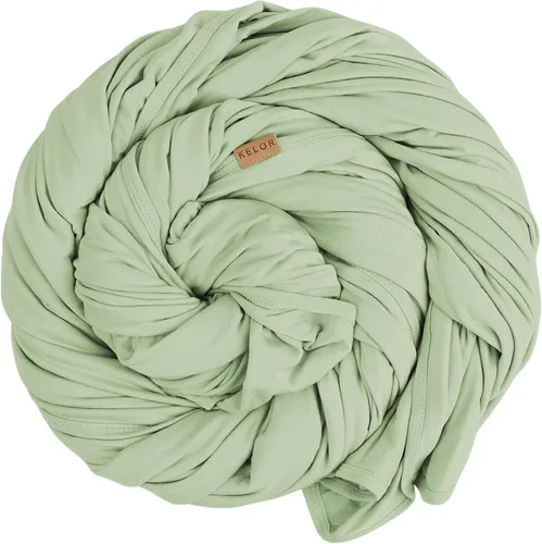 Vista 19 de K E L O R Luxury Cooling Travel Blanket - Stretchy, Lightweight Soft & Breathable Shawl Wraps for Women