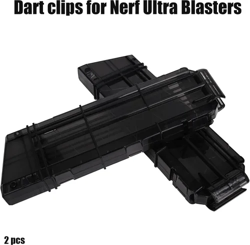 Vista 2 de Ultra Magazine, 12 dardos para cargador Nerf Ultra, 2 unidades, color negro