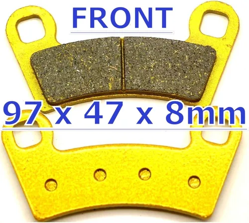 Vista 2 de Pastillas de freno delanteras traseras Frenos para Polaris RZR 800 2008-2014 - RZR S 800 2009-2014 - RZR 570 2012-2022 FA456 FA159 2203318 2202412