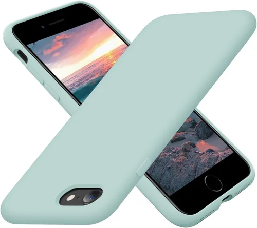 Vista 22 de Cordking Funda diseñada para iPhone SE 2022/2020, diseñada para iPhone 7 y 8, funda ultradelgada de silicona a prueba de golpes