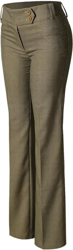 Vista 21 de Design by Olivia Pantalones de oficina de corte holgado para mujer