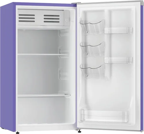 Vista 4 de ARCTIC CHEF Mini compartimento para refrigerador y congelador, control de termostato ajustable, puertas reversibles, ideal para dormitorio, oficina