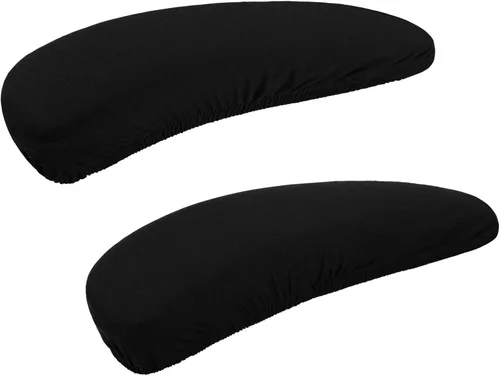 Vista 64 de Smiry fundas elásticas estampadas para silla de oficina de computadora, fundas universales para sillas giratorias de escritorio, extraíbles
