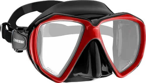 Vista 11 de Cressi Adult Snorkeling Kit: Mask + Snorkel, Dual Lens Mask Made of Soft Silicone: Perfect Seal Ranger & Tao
