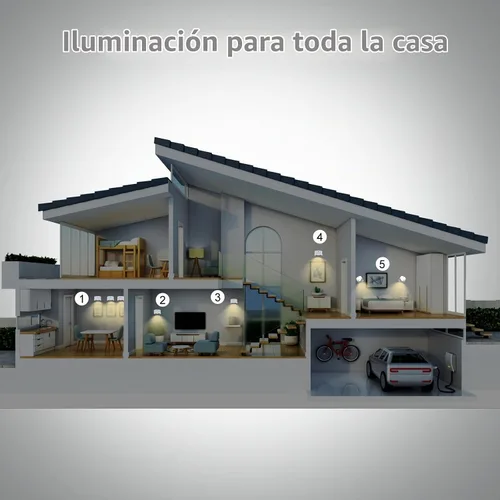 Vista 4 de Deyagoo 2PACK Lámpara de pared LED con control remoto - Lámpara de pared recargable, 3 colores y 3 niveles de brillo, cabezal giratorio magnético