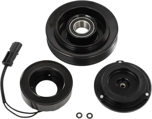 Vista 27 de ECCPP Embrague de compresor de CA apto para Ford para F-150 4.2L 4.6L 5.4L 1997-2006 Embrague de CA de enfriamiento rápido