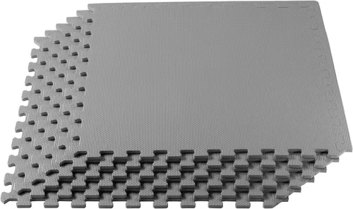 Vista 16 de We Sell Mats 3/8" Thick Multipurpose EVA Foam Exercise Floor Mat, Interlocking Tiles, Anti-Fatigue for Home or Gym