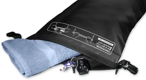 Vista 3 de EcoGear FX Bolsa seca impermeable resistente serie Voyager – Bolsa de compresión duradera – Kayak, rafting, canotaje, senderismo, pesca y camping