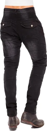 Vista 5 de Skylinewears Women's Reinforced Motorcycle Riding Jeans Biker Racing Pants with Aramid Lining and Removable Padding