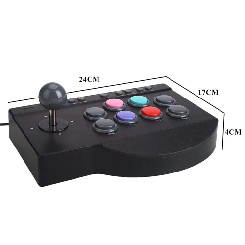 Vista 6 de PXN-0082 Arcade Joystick Juego Joystick Controlador para PCPS4PS3Xbox ONE Nintendo SwitchPC Windows.
