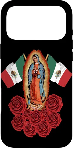 Vista 22 de Funda para iPhone 16 Nuestra Señora Virgen De Guadalupe Virgen María Mexicana