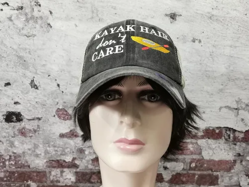 Vista 6 de Hepandy Sombreros bordados para el cabello