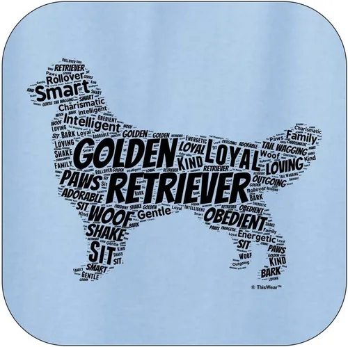 Vista 15 de ThisWear Golden Retriever Word Art - Sudadera con capucha para perro y cachorro