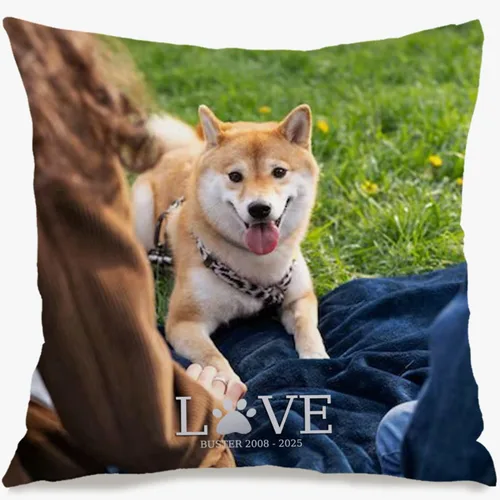 Vista 10 de Six Image Custom Pillow Case with Personalized Words for Mom, Decorative Cushion offering a Warm Gift for Birthdays Anniversaries Christmas or Home