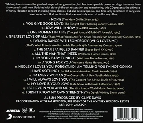 Vista 2 de Whitney Houston Live Her Greatest Performances