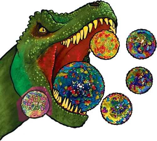 Vista 2 de House of Marbles Bolsa neta de canicas