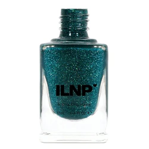 Vista 240 de ILNP 1UP - Esmalte de uñas holográfico, manicura resistente al desprendimiento, laca de uñas de larga duración, acabado suave y brillante,