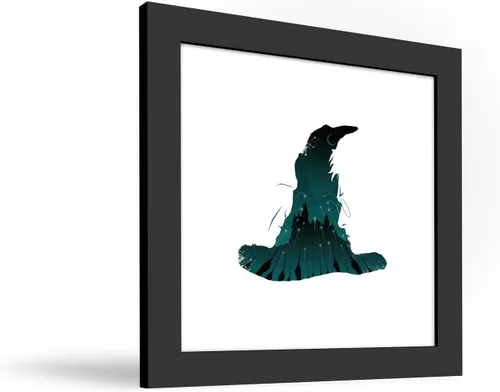 Vista 2 de Trends International Gallery Pops Harry Potter - Póster de pared de la batalla de Hogwarts, 12.00 x 12.00 pulgadas, versión de marco negro