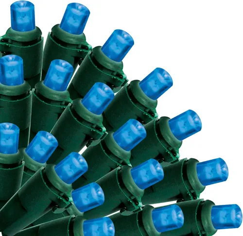 Vista 13 de Brite Star Mini luces LED micro de 50 litros, verde, cable verde