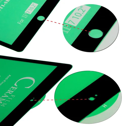 Vista 6 de KIQ Protector de pantalla de cerámica para iPad de 8ª generación compatible (10.2 pulgadas iPad 8/7 generación 2020 2019)
