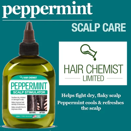 Vista 2 de Hair Chemist Estimulador de cuero cabelludo de menta, 7.1 onzas, tratamiento de cuero cabelludo sin menta y crema hidratante para el cuero