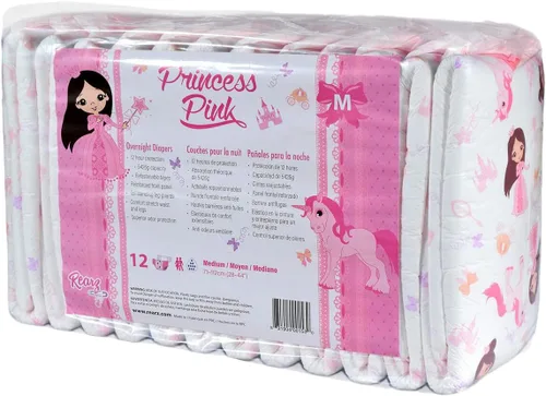 Vista 6 de Rearz - Princess Pink - Pañales para adultos (muestra de 2 unidades) (M)