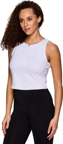 Vista 4 de RBX Active - Camiseta sin mangas para mujer para tenisgolf a la moda para correr yoga sin mangas talla única