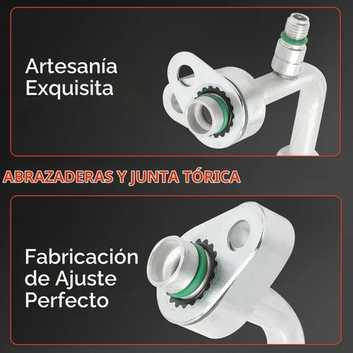 Vista 3 de A-Premium Conjunto de manguera de línea de descarga de A/C compatible con Ford Explorer, 2011 2012 2013 2014 2015, 3.5L, compresor a condensador